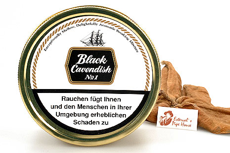 Stanwell Black Cavendish No.1 Pipetobacco 100g Tin